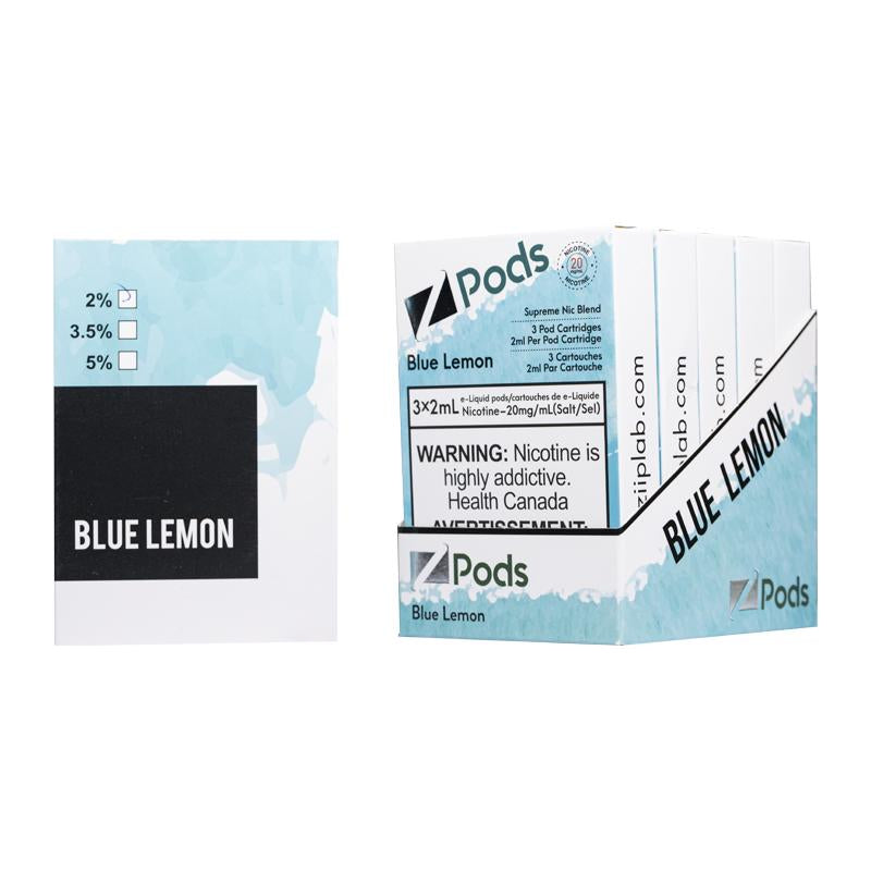 Zpods blue lemon 20mg