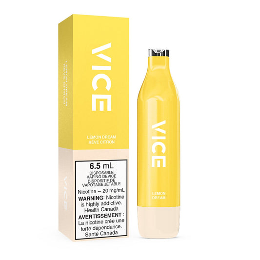 Vice 2500 lemon dream 20mg/mL disposable