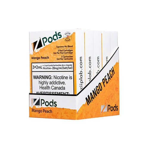 Zpods mango peach 20mg