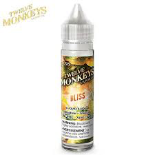 Twelve monkeys bliss nicotine free 60ml