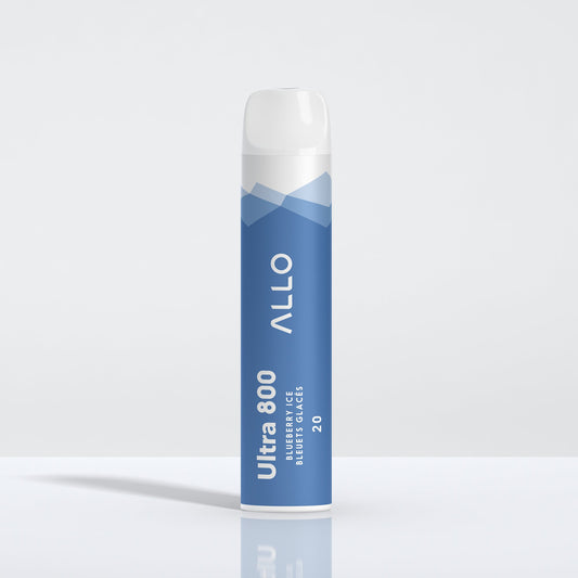 Allo ultra 800 Blueberry ice 20mg/mL disposable