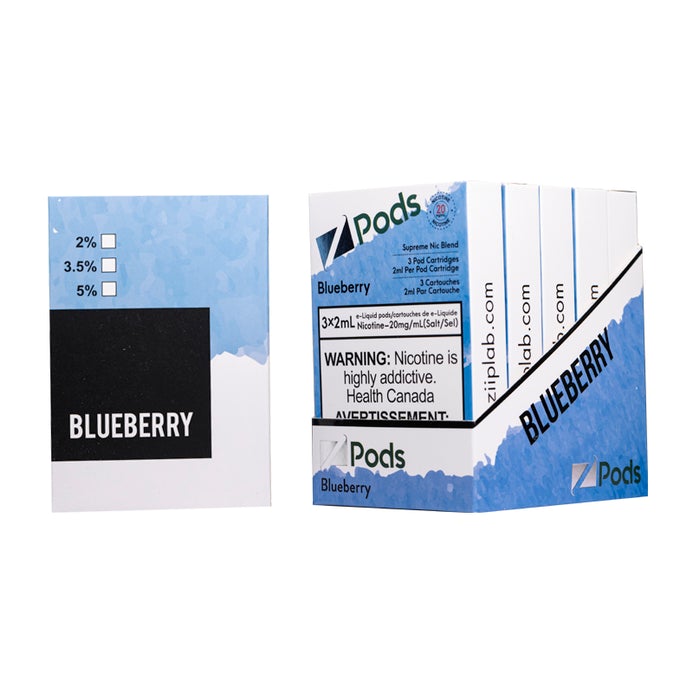 Zpods Blueberry 20mg (Provincial)