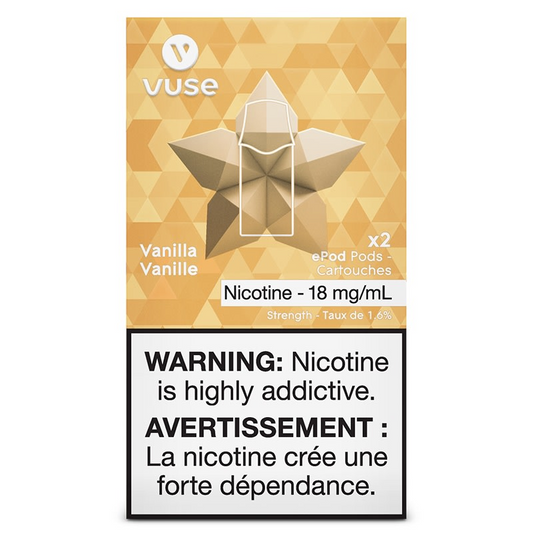 Vuse epod vanilla 20mg/mL ×2 (Provincial)