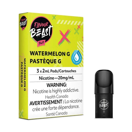 Flavour beast watermelon G 20mg/mL pods