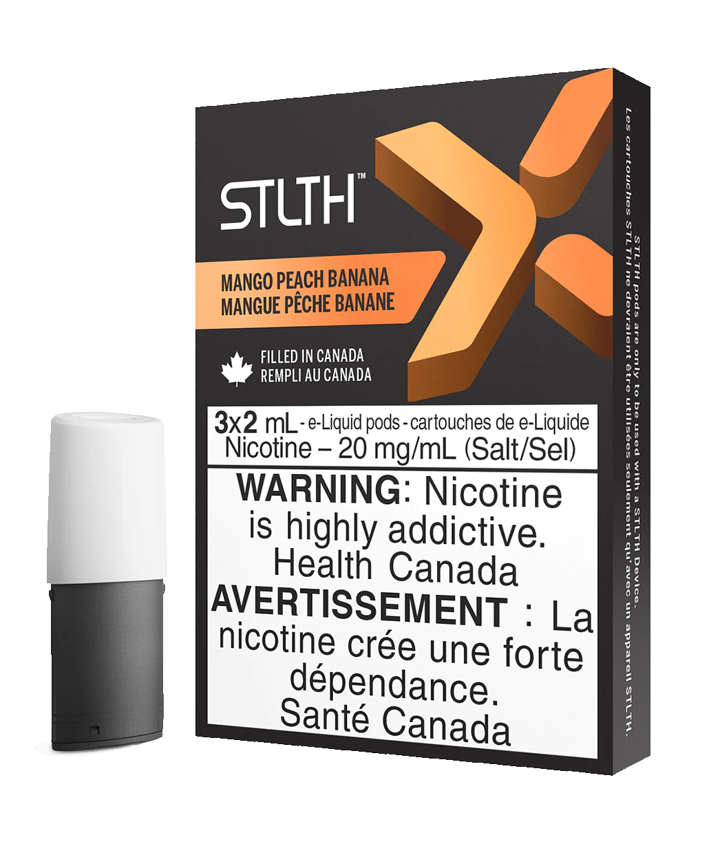 Stlth x pods Mango peach banana