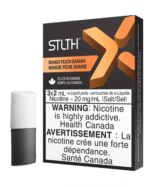 Stlth x pods Mango peach banana