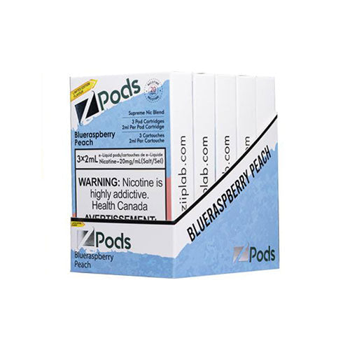 Zpods Blueraspberry peach 20mg