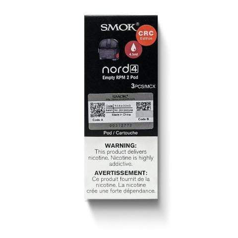 Smok Nord 4 pods empty RPM 2