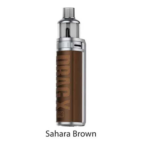 Voopoo Drag X Pro device kit Sahara Brown