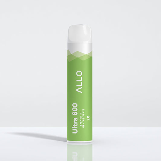 Allo ultra 800 Spearmint 20mg/mL disposable (Provincial)