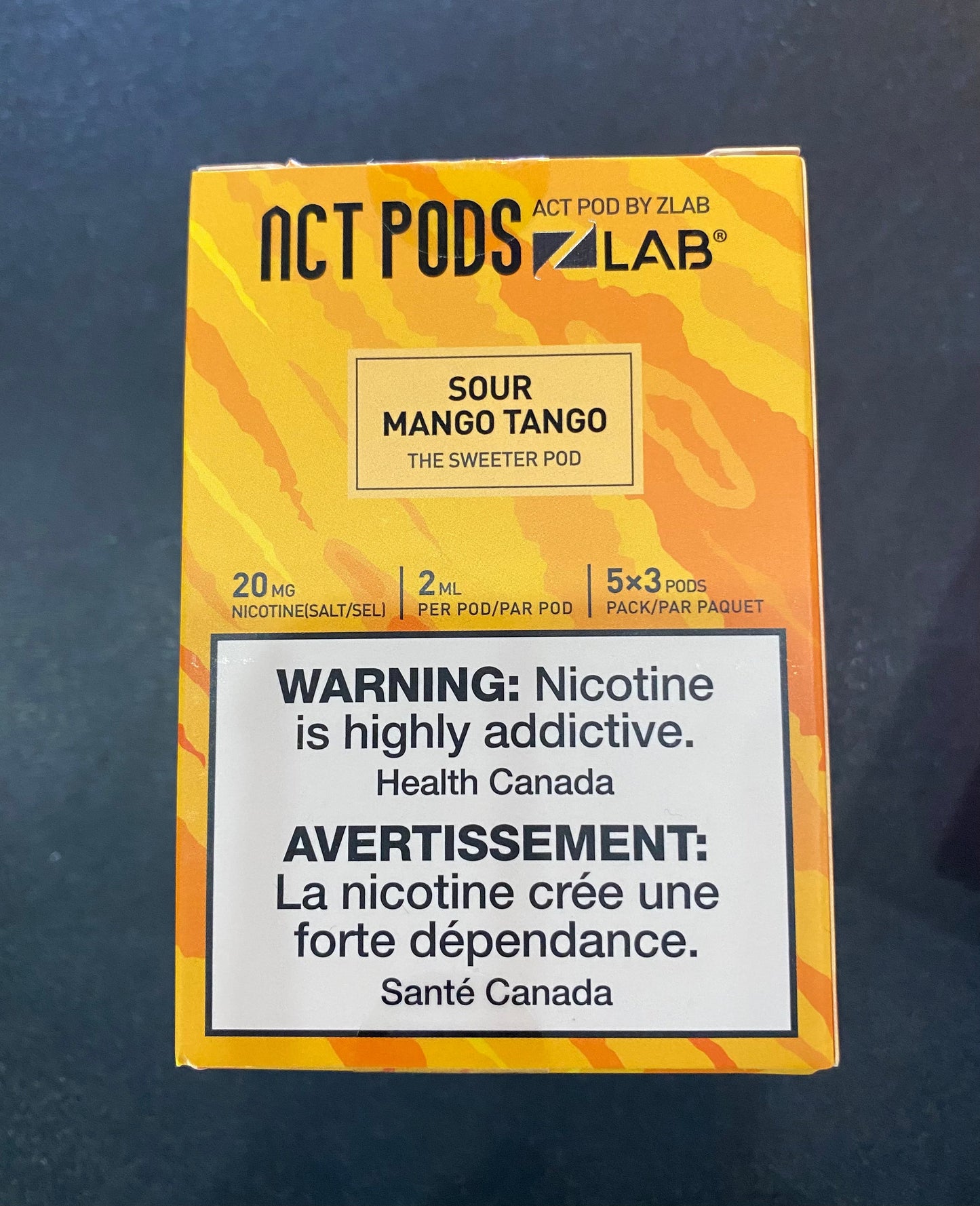 Zpods sour mango tango 20mg