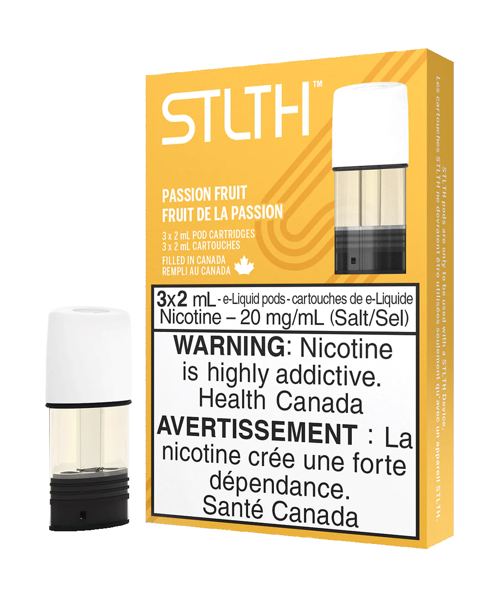 Stlth Passion Fruit Bold50 20mg/mL Pods (Provincial)