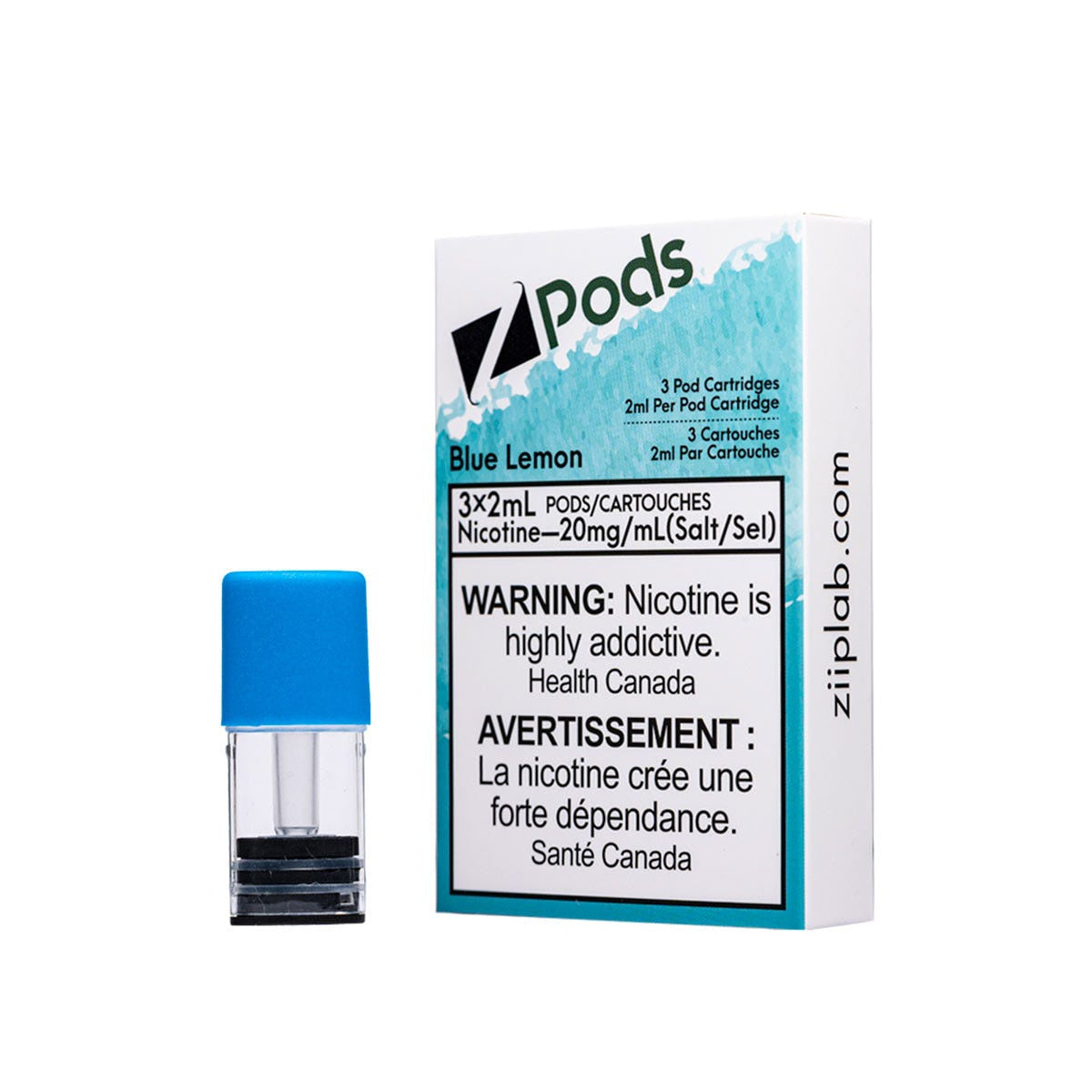 Zpods blue lemon 20mg