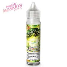 Twelve monkeys zen nicotine free 60ml