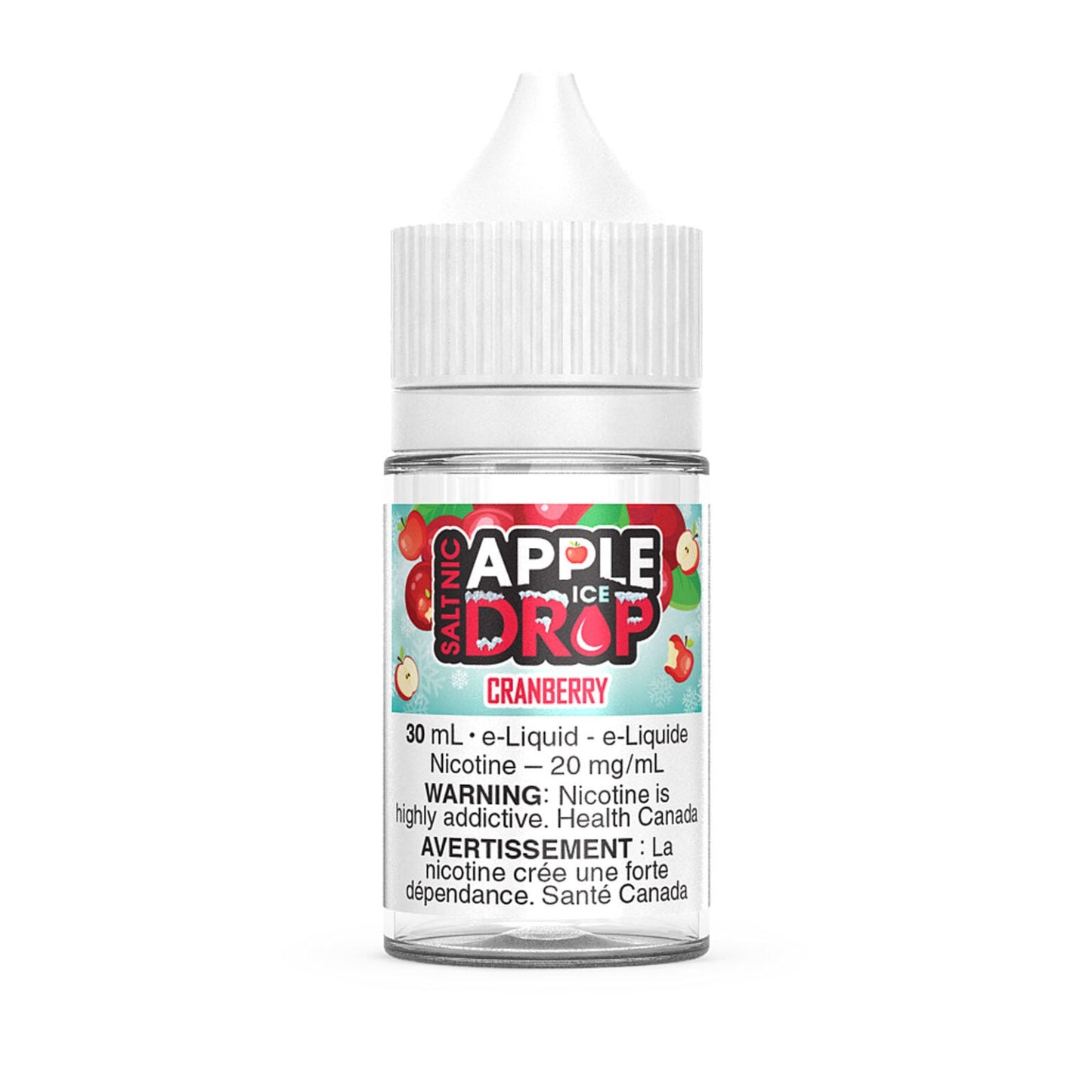 Apple drop ice cranberry e-liquid 20mg