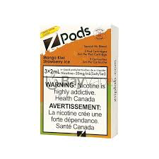 Zpods mango kiwi strawberry ice 20mg