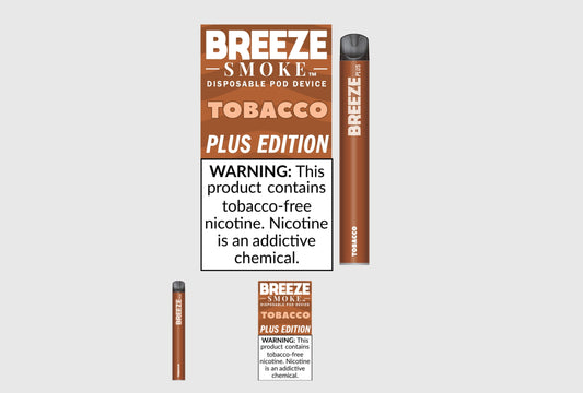 Breeze smoke tobacco 20mg disposable