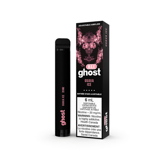 Ghost max guava ice 20mg/mL disposable