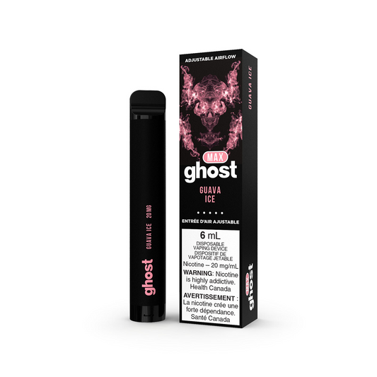 Ghost max guava ice 20mg/mL disposable (Provincial)