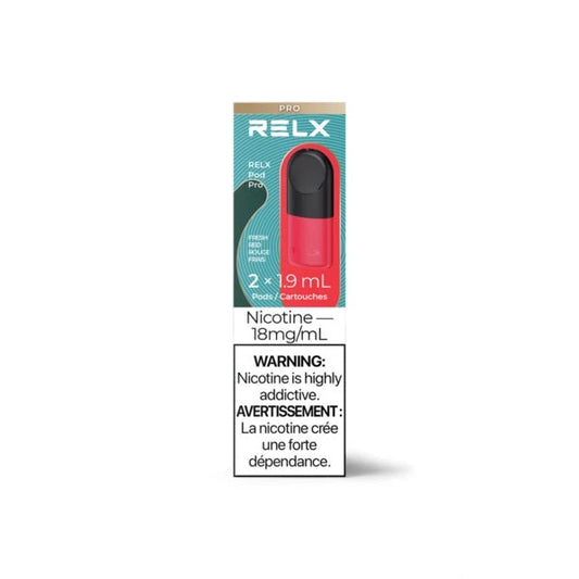 Relx pod pro fresh red 18mg 2pods