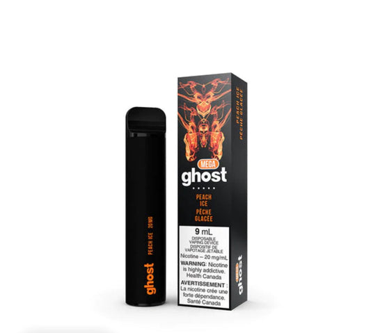 Ghost Mega Peach Ice 20mg/mL Disposable (Provincial)