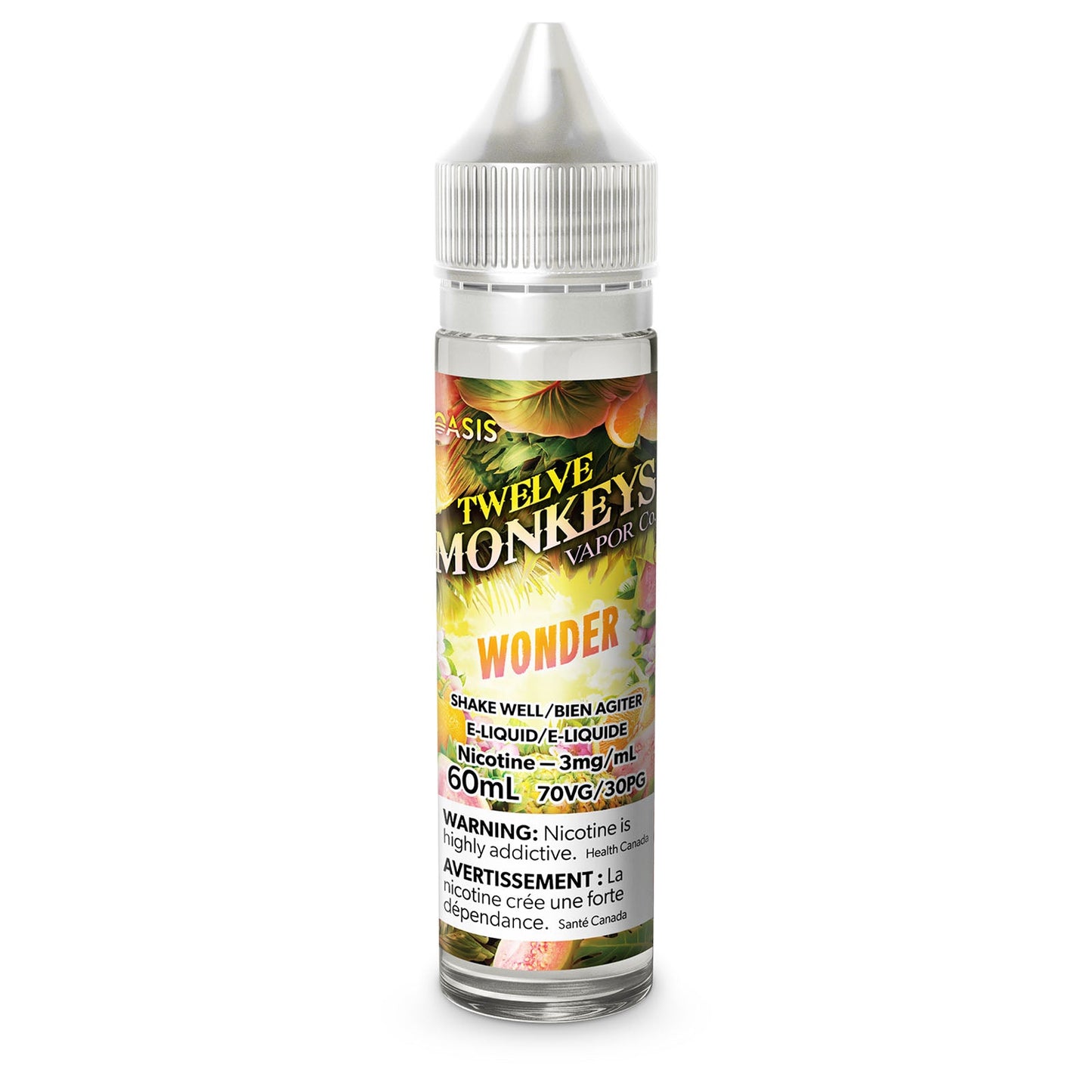 Twelve monkeys wonder 6mg/ml 60 ml