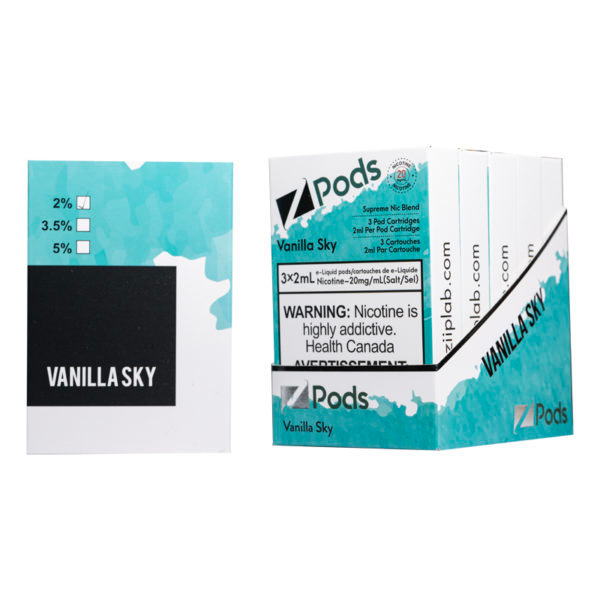 Zpods vanilla sky 20mg