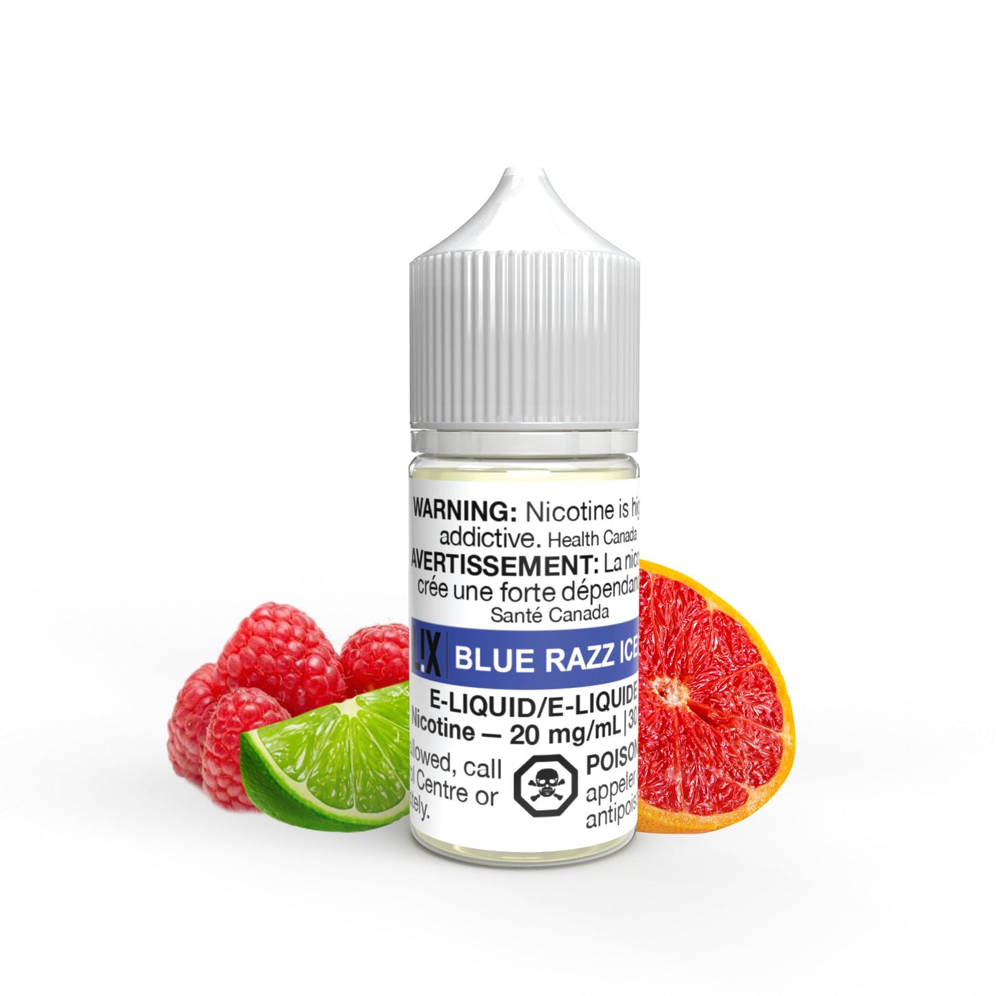 Lix E-Liquid Blue Razz Iced 20mg/ml 30ml