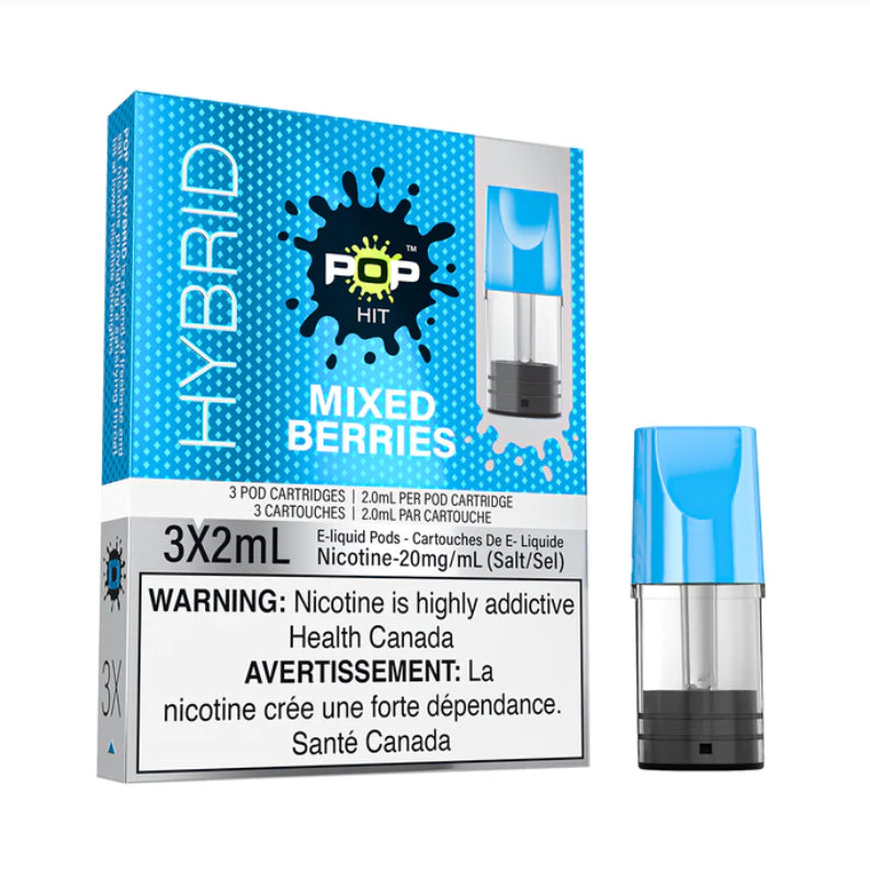 Pop hit mixed berries pods 20mg