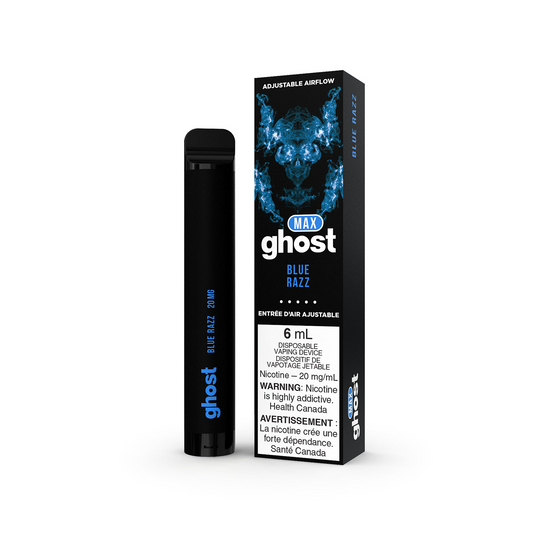 Ghost Max Blue Razz 20mg/mL Disposable (Provincial)