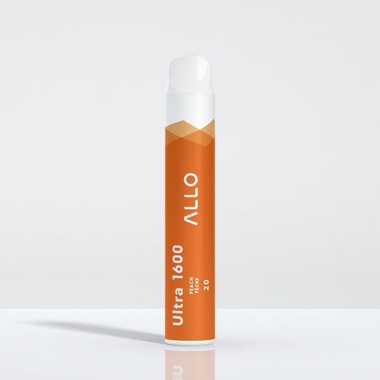 Allo ultra 1600 Peach 20mg/mL disposable