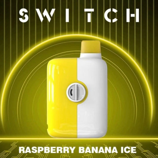 Mr Fog switch 5500 Banana raspberry Ice 20mg/mL disposable