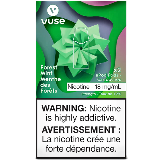 Vuse epod forest mint 18mg/mL ×2