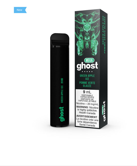 Ghost Mega Green Apple Ice 20mg/mL Disposable (Provincial)