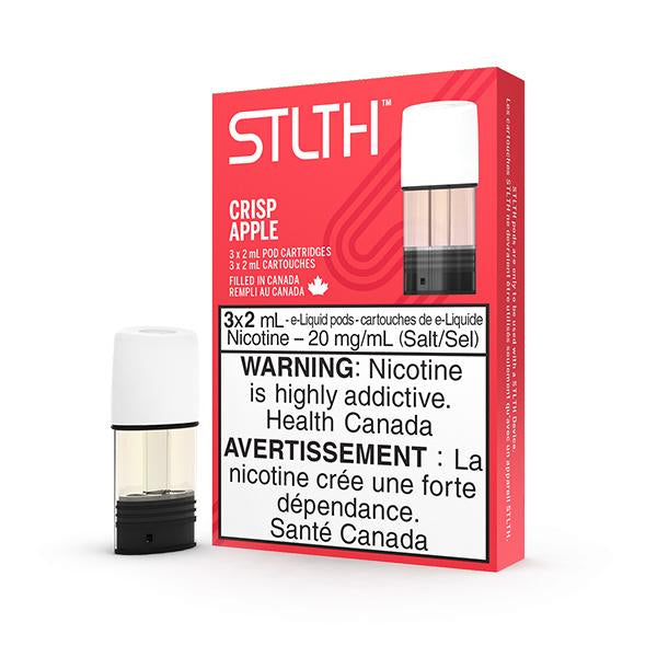 Stlth crisp apple 20mg/mL pods