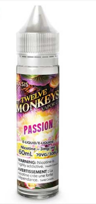 Twelve monkeys passion 3mg/mL 60mL