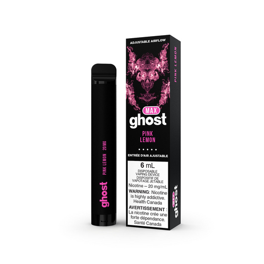 Ghost max pink lemon 20mg/mL disposable
