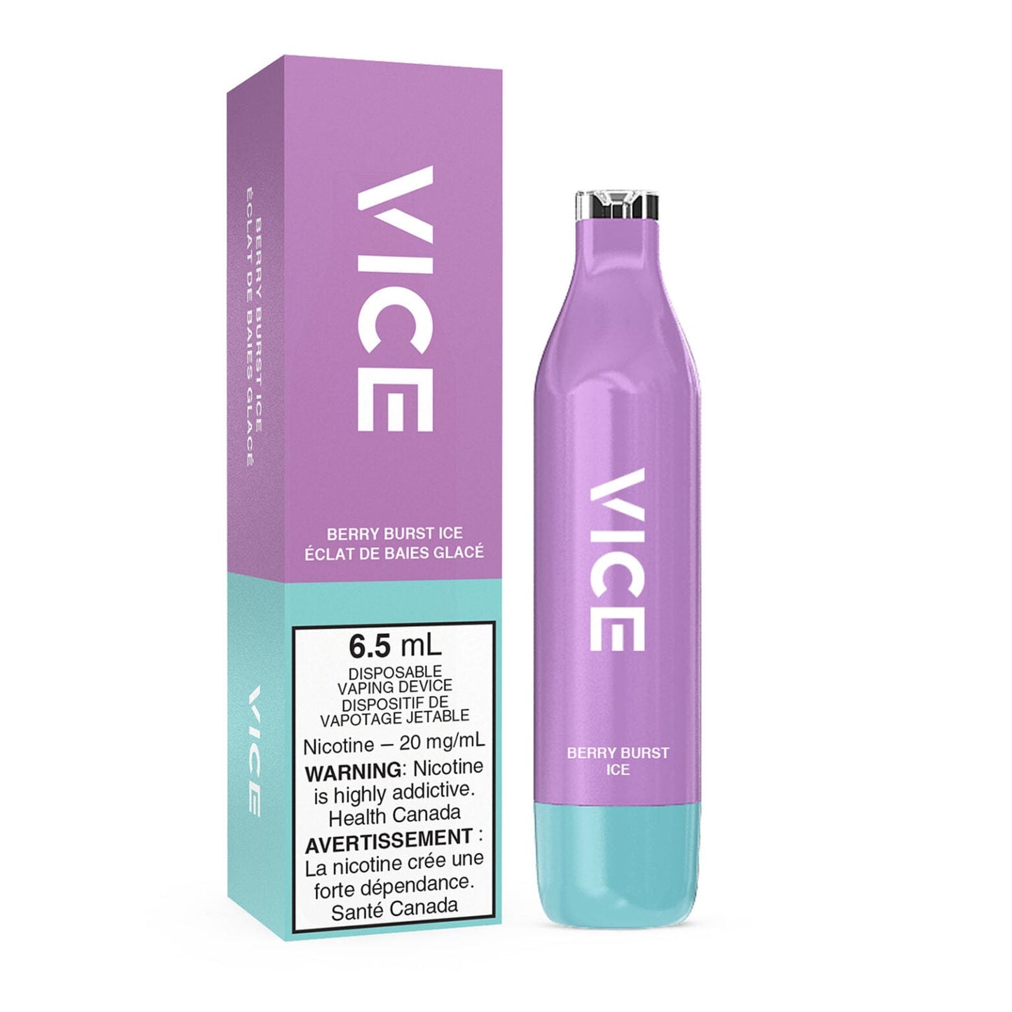 Vice 2500 Berry  Burst Ice 20mg/mL disposable