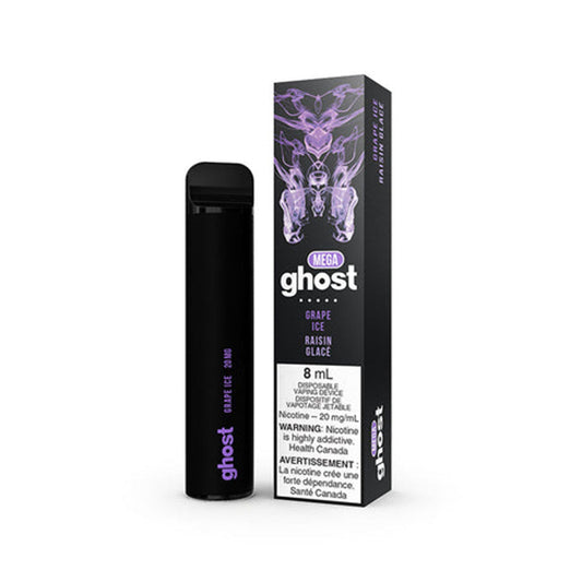Ghost mega grape ice 20mg/mL disposable
