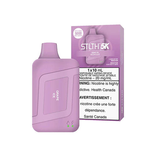 Stlth 5k Grape Ice 20mg/mL disposable (Provincial)