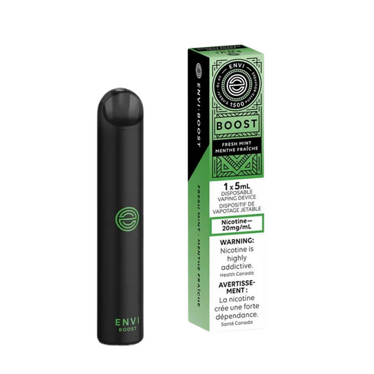 Envi boost fresh mint 20mg/ml disposable