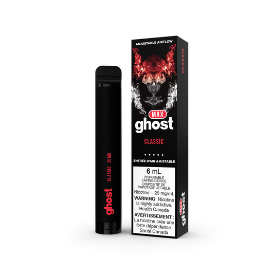 Ghost max classic 20mg/mL disposable