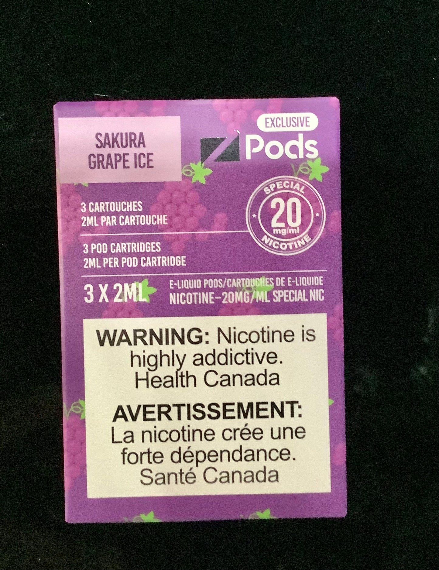 Zpods sakura grape ice 20mg