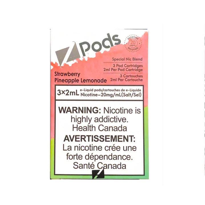 Zpods Strawberry pineapple lemonade 20mg