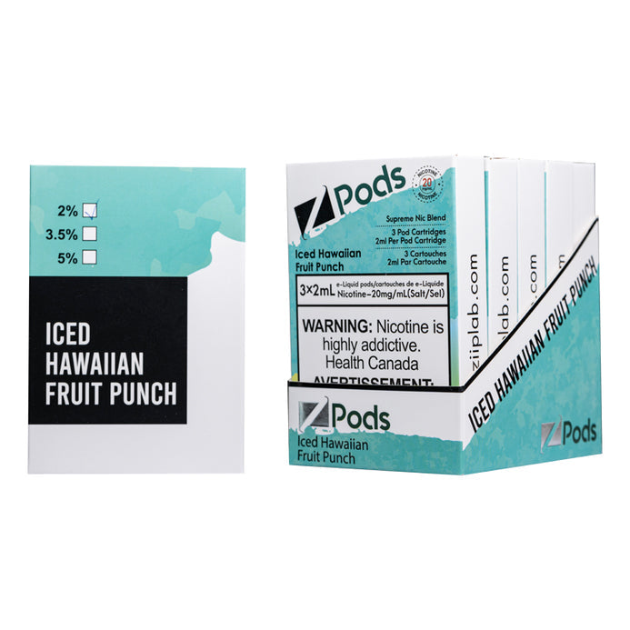 Zpods iced hawaiian fruit punch 20mg