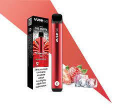 Vuse go disposable strawberry ice 20mg/mL disposable