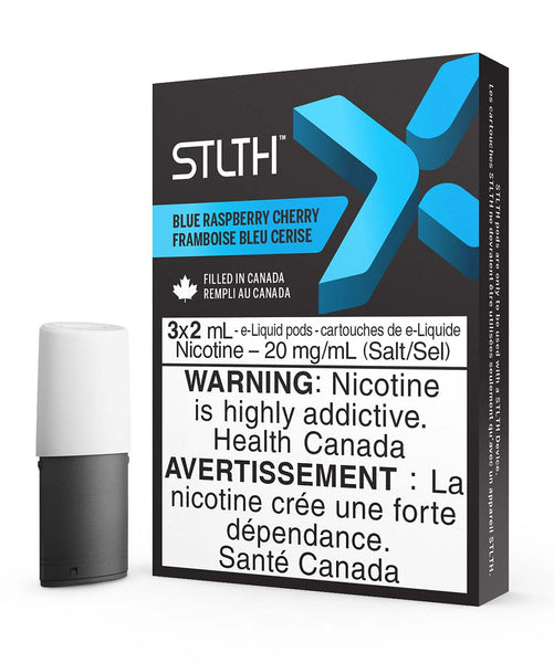 Stlth x pods blue raspberry cherry 20mg